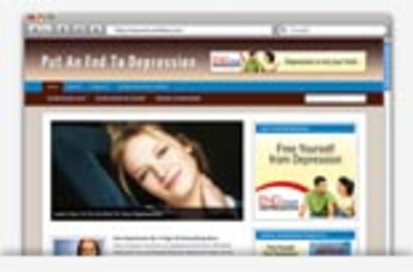 Product picture Depression Niche Blog