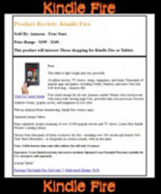 Product picture Amazon Review Site Generator
